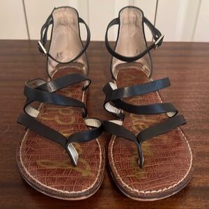 Sam edleman black sandals 9 M